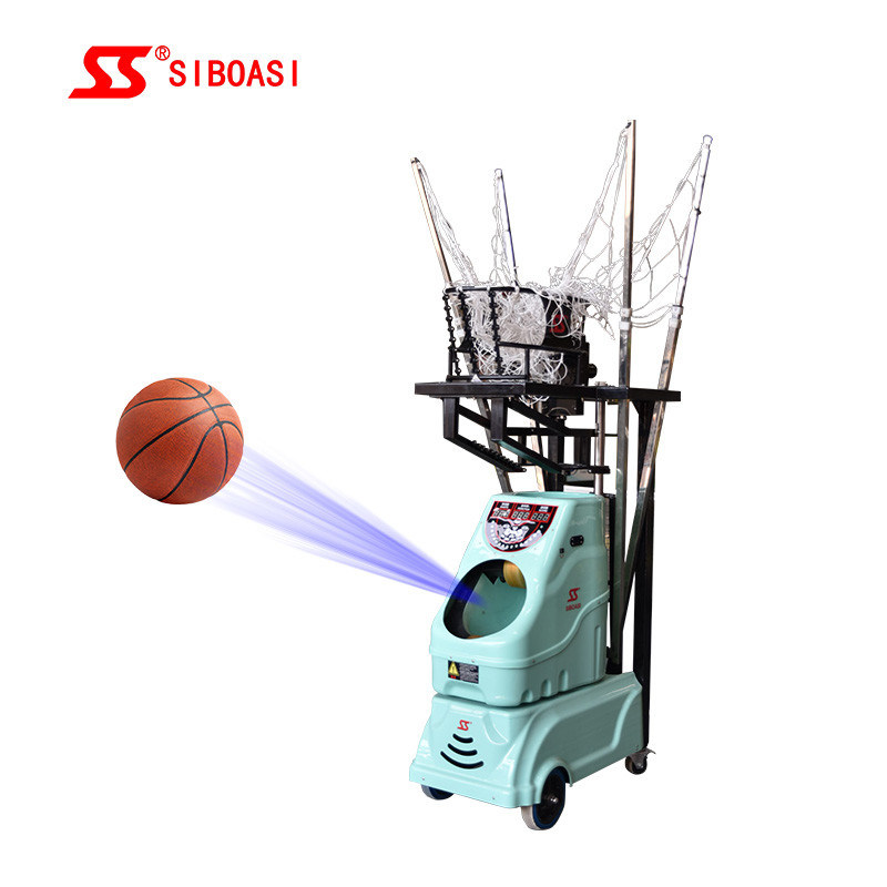 Mesin Pemotretan Otomatis Bola Basket ABS rebounder 2.64.5s Interval Bola