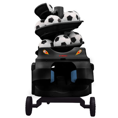 kualitas  SIBOASI S6526 Football Kicking Machine Soccer 200W 4.5-6.5s/Ball pabrik