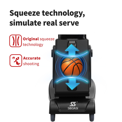 SIBOASI K2 Multiple Angle Trainer Smart APP &amp; Remote Control Otomatis Bola Basket Menembak Melempar Mesin Pelatihan Profesional