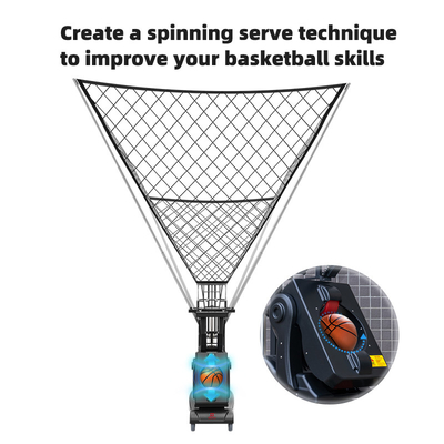 SIBOASI K3 Multiple Angle Trainer Smart APP &amp; Remote Control Otomatis Bola Basket Menembak Melempar Mesin Pelatihan Profesional