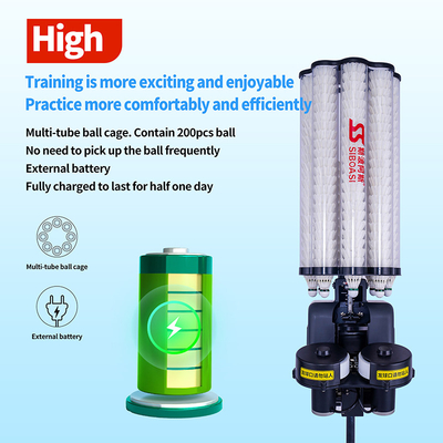 Multifunction SIBOASI B5 Badminton Shuttlecock Feeder Machine Smart Badminton Menembak Mesin untuk Pelatihan