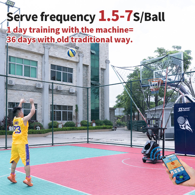 SS-K2100A Fasilitas Pelatihan Basketball Cerdas Menembak Mesin Passing