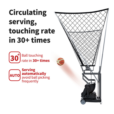 2025 SIBOASI K2 Multiple Angle Trainer Smart APP &amp; Remote Control Otomatis Bola Basket Menembak Melempar Mesin Pelatihan Profesional