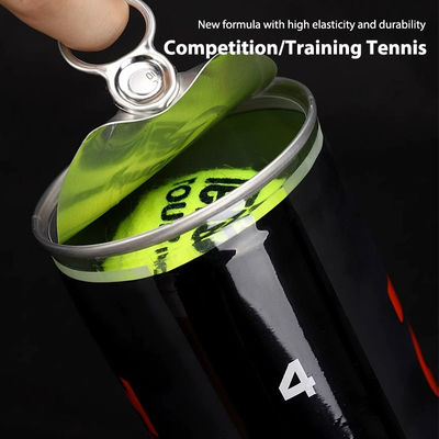 Tenis Grosir 1 Kaleng 4 Bola Bola Tenis Latihan Karet Elastis Tinggi Tahan Olahraga Raket Padel