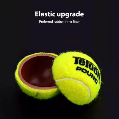 Tenis Grosir 1 Kaleng 4 Bola Bola Tenis Latihan Karet Elastis Tinggi Tahan Olahraga Raket Padel