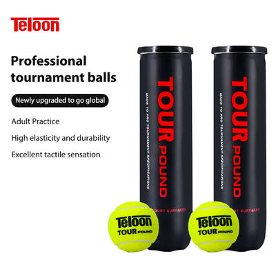 Tenis Grosir 1 Kaleng 4 Bola Bola Tenis Latihan Karet Elastis Tinggi Tahan Olahraga Raket Padel
