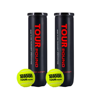 Tenis Grosir 1 Kaleng 4 Bola Bola Tenis Latihan Karet Elastis Tinggi Tahan Olahraga Raket Padel