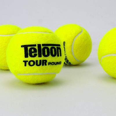 Tenis Grosir 1 Kaleng 4 Bola Bola Tenis Latihan Karet Elastis Tinggi Tahan Olahraga Raket Padel
