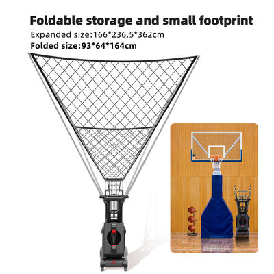 SIBOASI K3 Multiple Angle Trainer Smart APP & Remote Control Otomatis Bola Basket Menembak Melempar Mesin Pelatihan Profesional