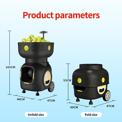 SIBOASI T5 APP Control Mini Menembak Bola Mesin Tenis untuk Pelatihan