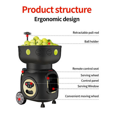 SIBOASI T5 APP Control Mini Menembak Bola Mesin Tenis untuk Pelatihan