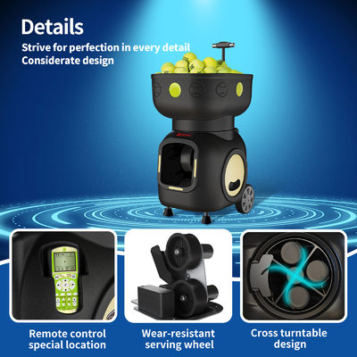 SIBOASI T5 APP Control Mini Menembak Bola Mesin Tenis untuk Pelatihan