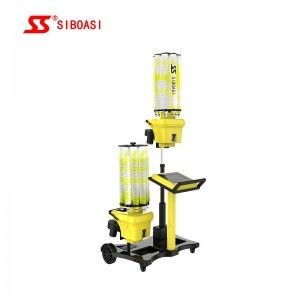 S8025 Badminton Shuttle Throwing Machine 1.2-10S Interval Bola 140W