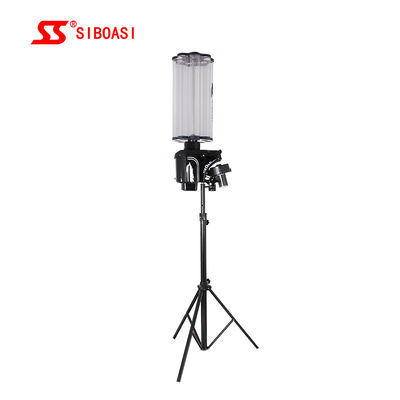 Mesin Shuttle Bulutangkis Remote Control 180 Bola Kapasitas 75W