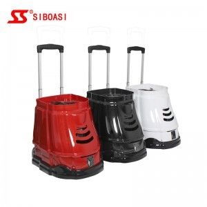 Peluncur Mesin Bola Tenis Daya AC S3015 Dengan Baterai Eksternal