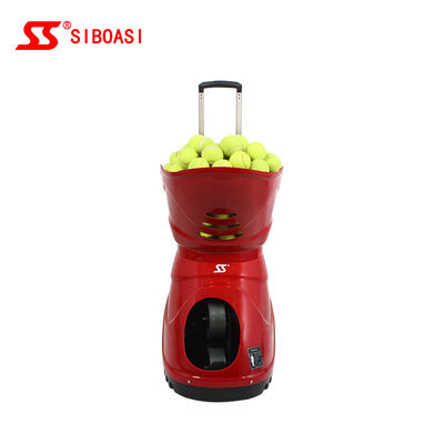 Server Mesin Bola Tenis Cerdas 120W Fungsi Acak Remote Control
