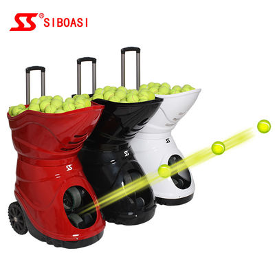 Mesin Pelempar Bola Tenis Otomatis Dengan Batang Teleskopik Dan Remote Control LCD