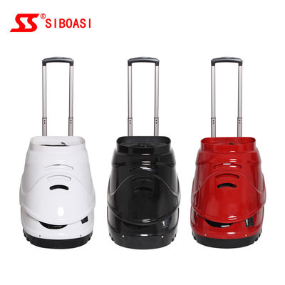Mesin Pelempar Bola Tenis Otomatis Dengan Batang Teleskopik Dan Remote Control LCD