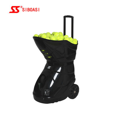 Server Mesin Bola Tenis Cerdas 120W Fungsi Acak Remote Control