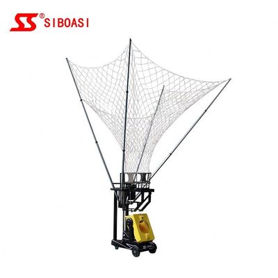 Mesin Menembak Bola Basket 96W, Rebounder Otomatis Kecepatan Disesuaikan