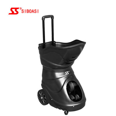 Mesin Pelatihan Bola Tenis Portabel Frekuensi Bola 1.8-8seconds LCD Display