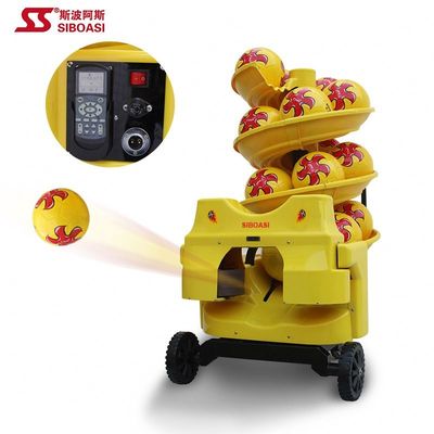 Sudut Kemiringan Adjustable Mesin Snapping Sepak Bola Sepak Bola Makan sendiri