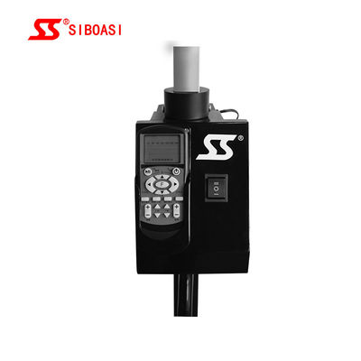 Vertikal Elevasi Adjustable Badminton Shooting Machine Kolom Pengangkatan Otomatis