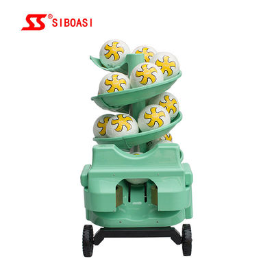 Sudut Kemiringan Adjustable Football Passing Machine Pelatihan Sepak Bola 150 W.