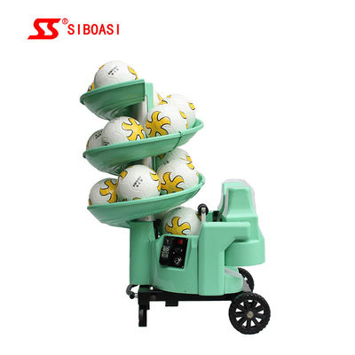 Mesin Sepak Bola Dorong Tangan Fungsi Acak Arah Server Internal ABS