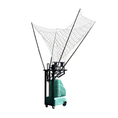 Mesin Menembak Bola Basket Otomatis 180W LED Display Hijau Muda S6839