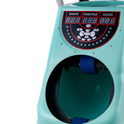 Mesin Menembak Bola Basket Otomatis 180W LED Display Hijau Muda S6839