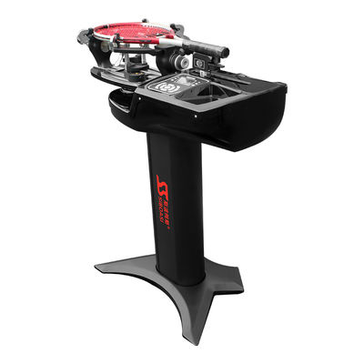 Aksesoris Mesin Merangkai Hitam, antarmuka LCD Portable Tennis Stringer