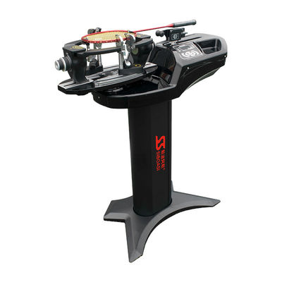 Aksesoris Mesin Merangkai Hitam, antarmuka LCD Portable Tennis Stringer