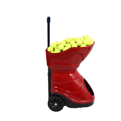 1.8-8seconds / Ball Tennis Ball Machine Melayani Fungsi Dua Baris yang Disetujui FCC