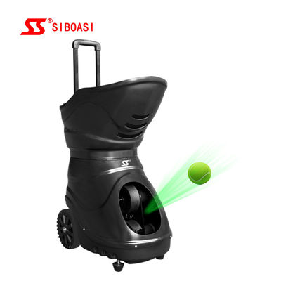 Mesin Bola Tenis 20-140 km / jam, bahan ABS Pengumpan Bola Tenis