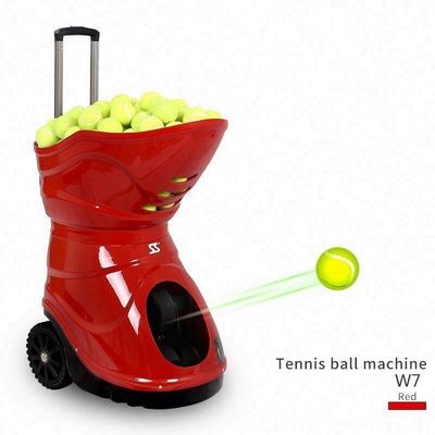 Mesin Latihan Bola Tenis Siboasi Remote Controlled 120W AC 100V