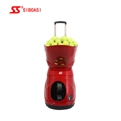 Mesin Latihan Bola Tenis Siboasi Remote Controlled 120W AC 100V