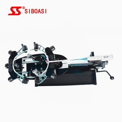 Meja Manual Raket Bulutangkis Stringer Tennis Bat Pelat kerja segi delapan