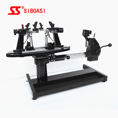Meja Manual Raket Bulutangkis Stringer Tennis Bat Pelat kerja segi delapan