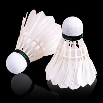 Shuttlecock Bulu Angsa 3 Tahap Dengan Kepala Gabus Fibreboard