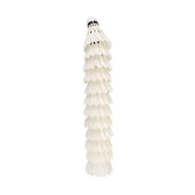 Shuttlecock Bulu Angsa 3 Tahap Dengan Kepala Gabus Fibreboard