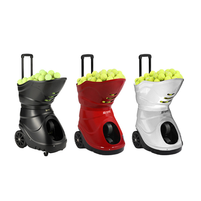 150 Balls Tennis Feeding Machine Dengan Remote Control LCD