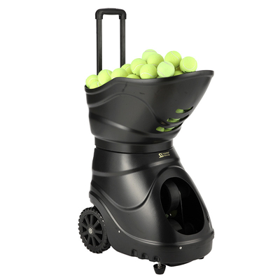 150 Balls Tennis Feeding Machine Dengan Remote Control LCD