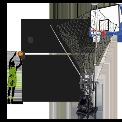 Mesin Menembak Bola Basket yang Dapat Disesuaikan Dengan Kecepatan Untuk Kompetisi Profesional
