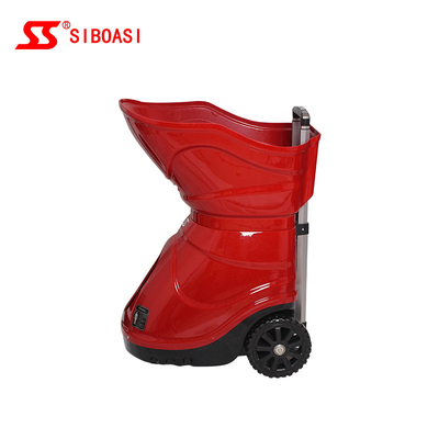 Mesin Penyaji Tenis Desain Lipat Dengan Roda Bergerak Stabil yang Ditingkatkan