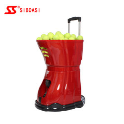 Mesin Peluncur Bola Tenis Remote Control LCD Cerdas Untuk Pelatihan Mendalam