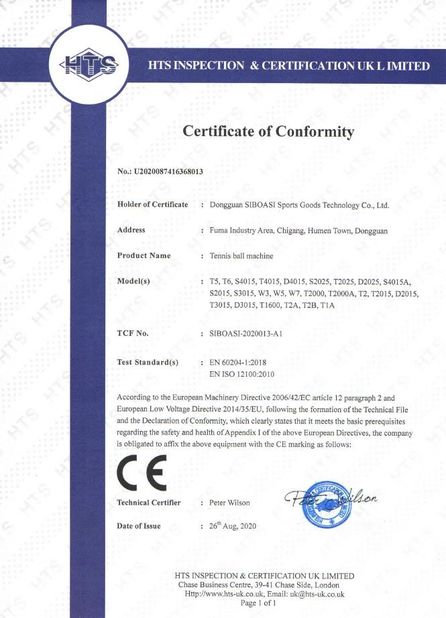 Cina Dongguan Skyegle Intelligent Technology Co.,Ltd. Sertifikasi